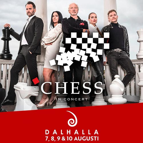 Chess in Concert hotellpaket i Dalhalla, Rättvik 2025