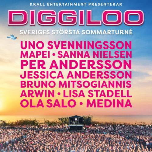 Diggiloo biljetter Stockholm